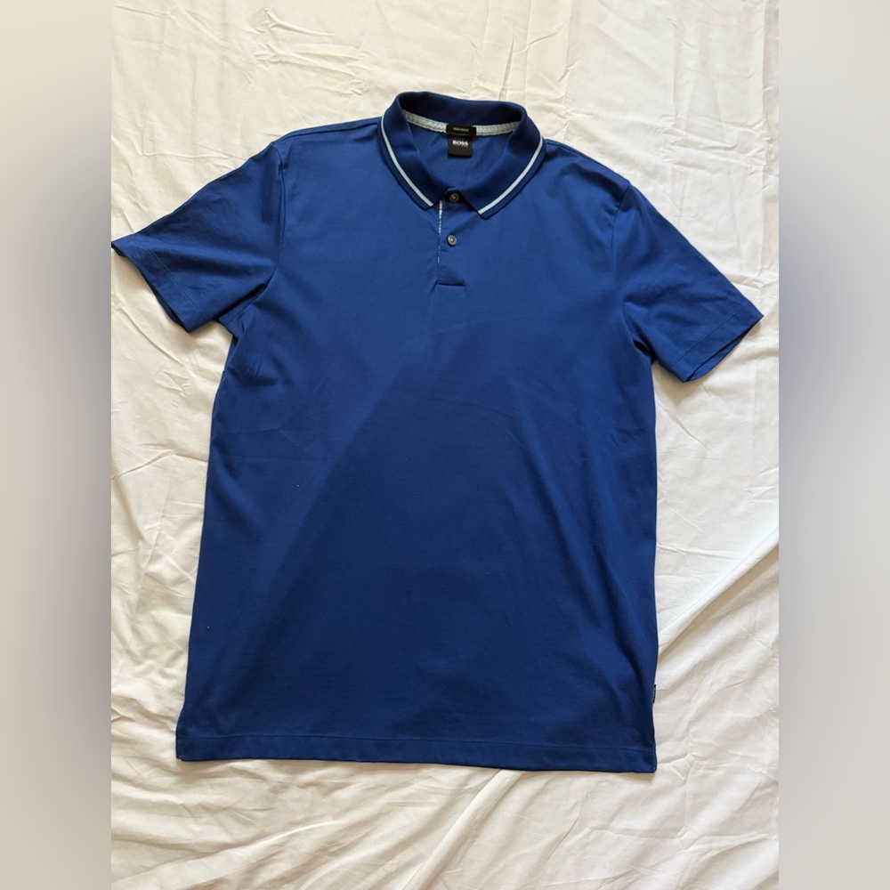 Hugo Boss Men’s Royal Blue Polo Shirt